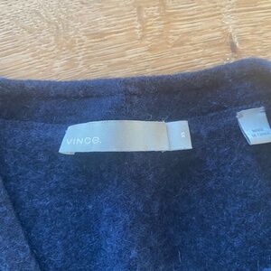 Vince navy blue cashmere sweater